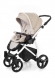 Прогулочная коляска Esspero Newborn Lux (шасси White) Khakki Beige