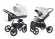 Коляска 2 в 1 Esspero Grand  I-Nova (шасси Graphite) White leatherette