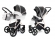 Коляска 2 в 1 Esspero Grand Newborn Lux (шасси Beige) Royal Grey