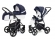 Коляска 2 в 1 Esspero Grand Newborn Lux (шасси Graphite) Nappa Navy