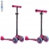 Самокат GLOBBER PRIMO PLUS TITANIUM с 3 светящимися колесами Neon Pink