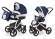 Коляска 2 в 1 Esspero Newborn Lux (шасси Beige) Navy Grey