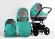 Коляска 3 в 1 Farfello Care-Line CL16 бирюзовый