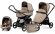 Коляска 3 в 1 Peg Perego Book Scout Pop Up Set Modular Cream