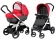 Коляска 2 в 1 Peg-Perego Book Plus S Bloom Red