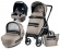 Коляска 3 в 1 Peg Perego Book 51 S Elite Modular System (шасси White/Black) Luxe Ecru