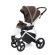 Прогулочная коляска Esspero Grand Newborn Lux (шасси White) Royal Brown