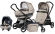 Коляска 3 в 1 Peg Perego Book Plus Elite Set Modular Luxe Beige