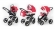 Коляска 3 в 1 Esspero I-Nova (шасси White) Red Lux