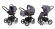Коляска 3 в 1 Esspero Magic Pro (шасси Graphite) Dark Grey