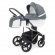 Коляска для новорожденных Esspero Grand Magic Pro  (шасси Graphite) Nappa Blue Grey