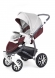 Прогулочная коляска Esspero Grand Discovery (шасси Graphite White) Maroon leatherette