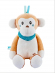 Музыкальная игрушка-ночник Amarobaby Buddy Monkey, коричневый