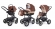 Коляска 3 в 1 Esspero Discovery (шасси Graphite) Brown Beige