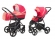 Коляска 2 в 1 Esspero Grand Newborn Lux (шасси Graphite) Red Sunset