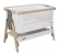 Колыбель Tutti Bambini CoZee Oak and Silver