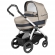 Коляска для новорожденных Peg Perego Book 51 S Elite (шасси White/Black) Luxe Beige