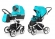 Коляска 2 в 1 Esspero Magic Pro Alu (шасси White) Aqua