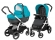 Коляска 2 в 1 Peg Perego Book 51 S XL Modular (шасси White/Black) Bloom Scuba