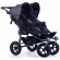 Прогулочная коляска для двойни TFK Twin Adventure 2019 Premium Grey T-TWA-19-P-415