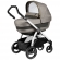 Коляска для новорожденных Peg Perego Book S Elite (шасси White/Black) Luxe Grey