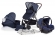 Коляска 3 в 1 KinderKraft Movo navy