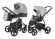 Коляска 2 в 1 Esspero Newborn Lux Alu (шасси Graphite) Silver