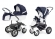 Коляска 2 в 1 Esspero Grand Discovery (шасси Graphite White) Nappa Navy