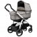 Коляска для новорожденных Peg Perego Book S Pop-Up (шасси White/Black) Luxe Grey