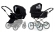 Коляска 2 в 1 Emmaljunga Edge Duo Combi Competition (шасси De Luxe) Competition Black