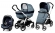 Коляска 3 в 1 Peg Perego Book 51 Elite Modular System (шасси White/Black) Horizon