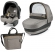 Набор 3 в 1 Peg Perego Set Modular Elite (без шасси) Luxe Grey