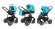 Коляска 3 в 1 Esspero Discovery Alu (шасси Black) Aqua