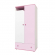 Шкаф двухсекционный Polini Sky 880 Розовый