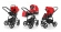 Коляска 3 в 1 Esspero Newborn Lux Alu (шасси Black) Red