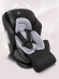 Автокресло AMAROBABY Favorite ISOFIX чёрный/серый