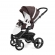 Прогулочная коляска Esspero Tour Leatherette (шасси Black) Nappa Brown
