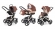 Коляска 3 в 1 Esspero Newborn Lux (шасси Beige) Brown Beige