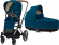 Коляска 2 в 1 Cybex Priam III (Chrome Brown) Mountain Blue