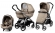 Коляска 3 в 1 Peg Perego Book 51 Elite Modular System (шасси Jet) Cream