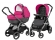 Коляска 2 в 1 Peg Perego Book 51 S XL Modular (шасси Jet) Bloom Pink