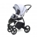 Прогулочная коляска Esspero Grand Newborn Lux (шасси Chrome) Grey Stone