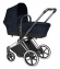 Коляска для новорожденных Cybex Priam (шасси Trekking Matt Black) Midnight Blue