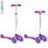 Самокат GLOBBER PRIMO PLUS LIGHTS с 3 светящимися колесами Plum