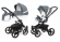  Коляска 2 в 1 Esspero Tour Leatherette (шасси Graphite) Nappa Blue Grey
