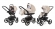 Коляска 3 в 1 Esspero Tour (шасси Graphite) Khakki Beige