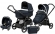 Коляска 3 в 1 Peg Perego Book Scout Pop Up Modular System Luxe Blue