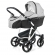 Коляска для новорожденных Esspero Newborn Lux Alu (шасси White) Steel