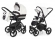 Коляска 2 в 1 Esspero Newborn Lux (шасси Black) White