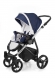 Прогулочная коляска Esspero Newborn Lux (шасси Chrome) Navy Grey